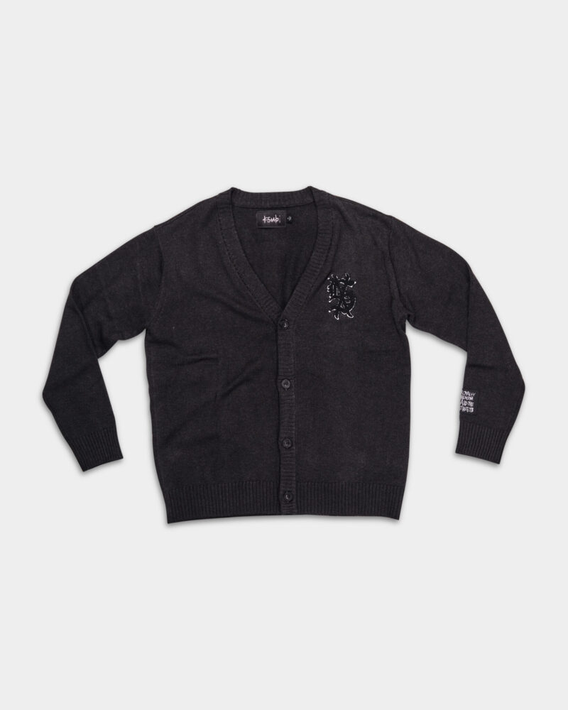 Ksubi Men's Knitted Dug Out Cardigan Black MPS25KW004 BLK