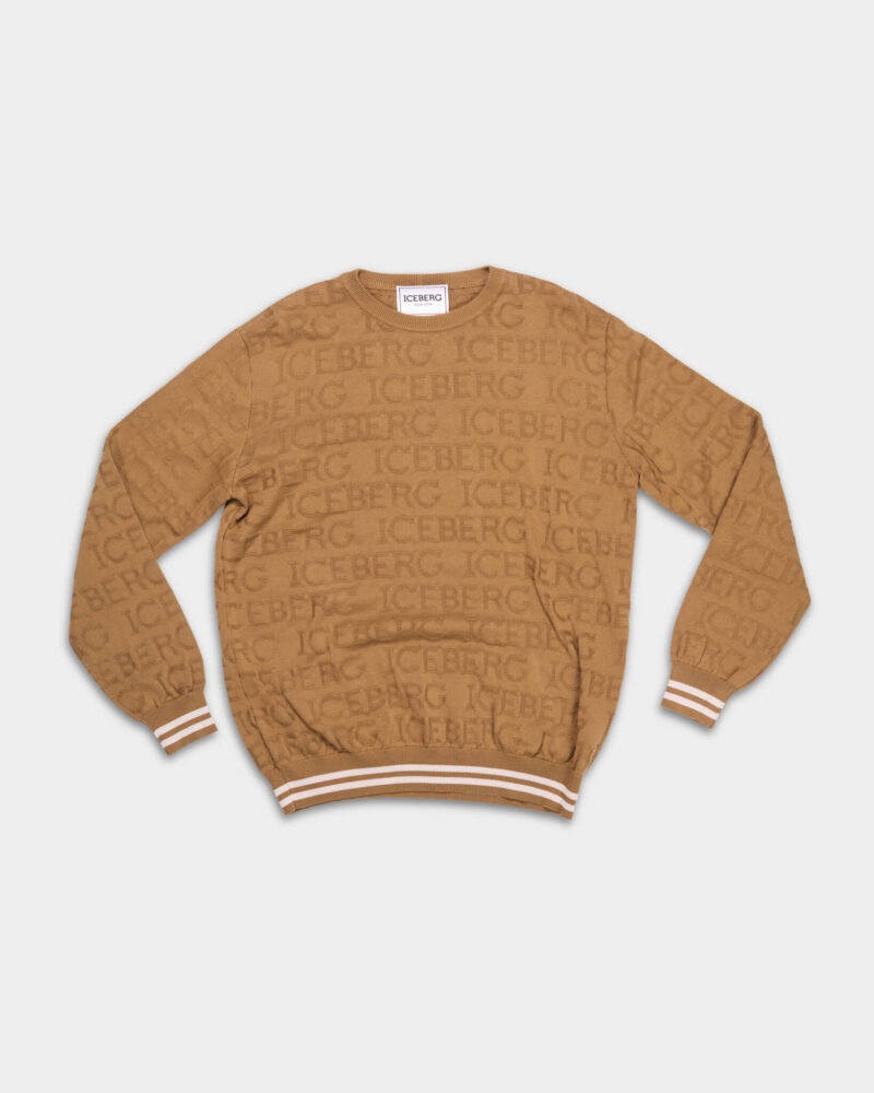 Iceberg Men's Round Neck Knitted I1P A009 7604 2484