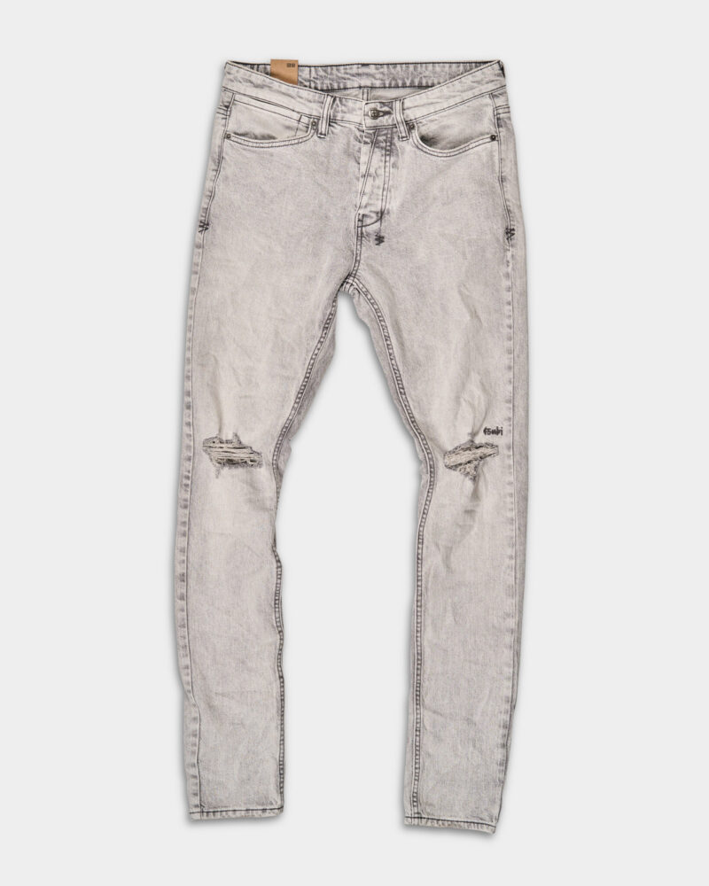 Ksubi Men's Woven Van Winkle White Snow MPS25DJ013 WHT