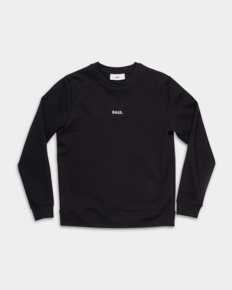 (Core) BALR Men's Q Series Regular Fit Crewneck B1262.1074 Jet Black