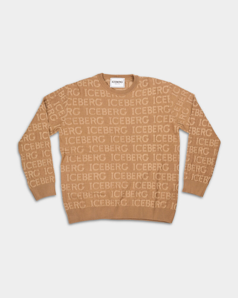 Iceberg Men's Round Neck Knitted I1P A002 7010 1209