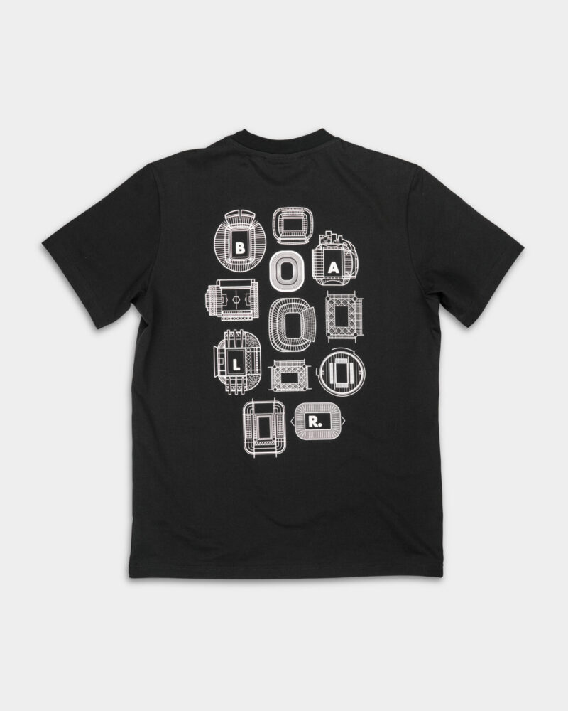 BALR Men's BALR. Stadium Regular Fit T Shirt B1112.1264 Jet Black