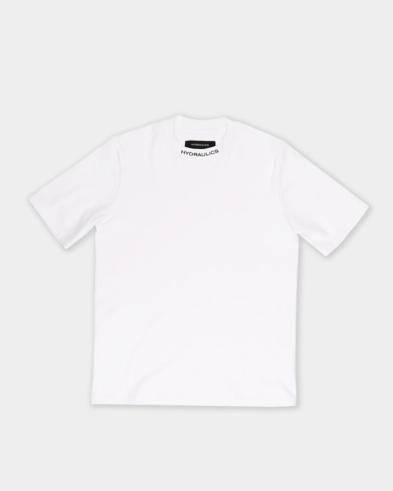 Hydraulics Men's Logo Embroidered Collar Tee White V2