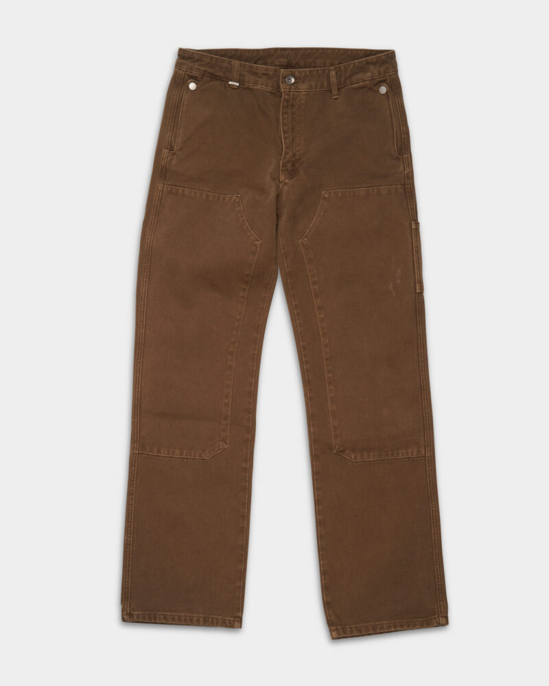 Flaneur Men's Carpenter Straight Jeans Brown F14176