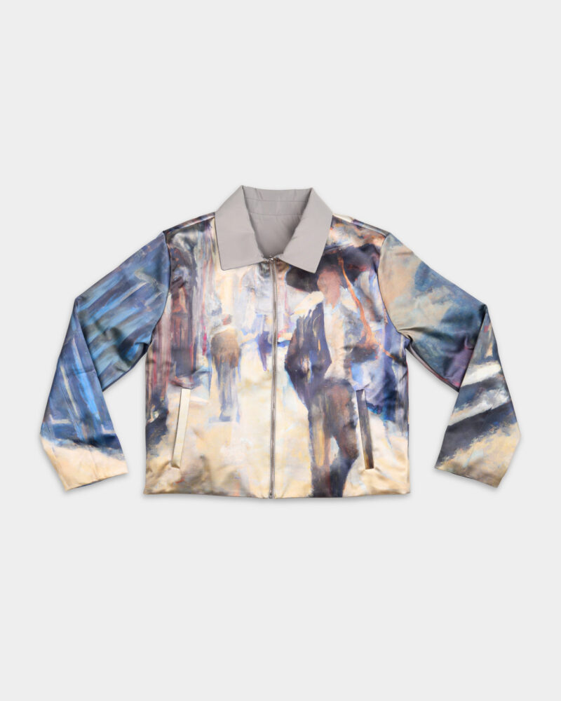 Flaneur Men's Reveresable Blouson Promeneur Beige