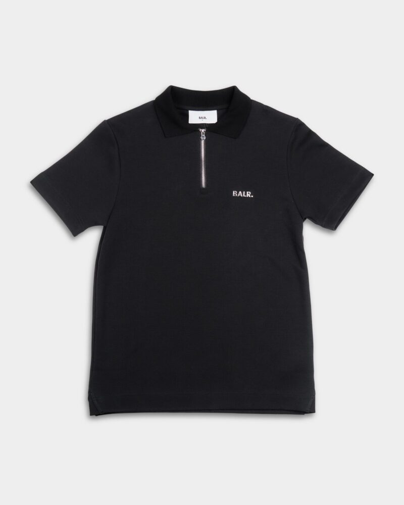 (Core) BALR Men's Q Series Regular Fit Polo Shirt B1122.1033 Jet Black