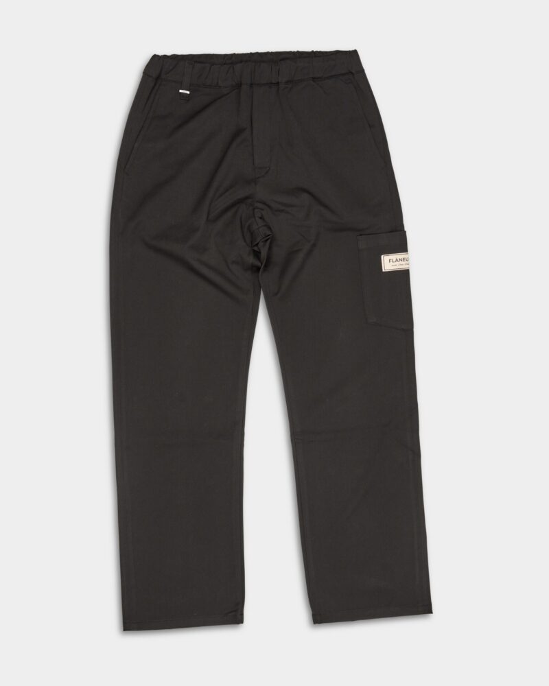 Flaneur Atelier Tailored Trousers Black FNOS025