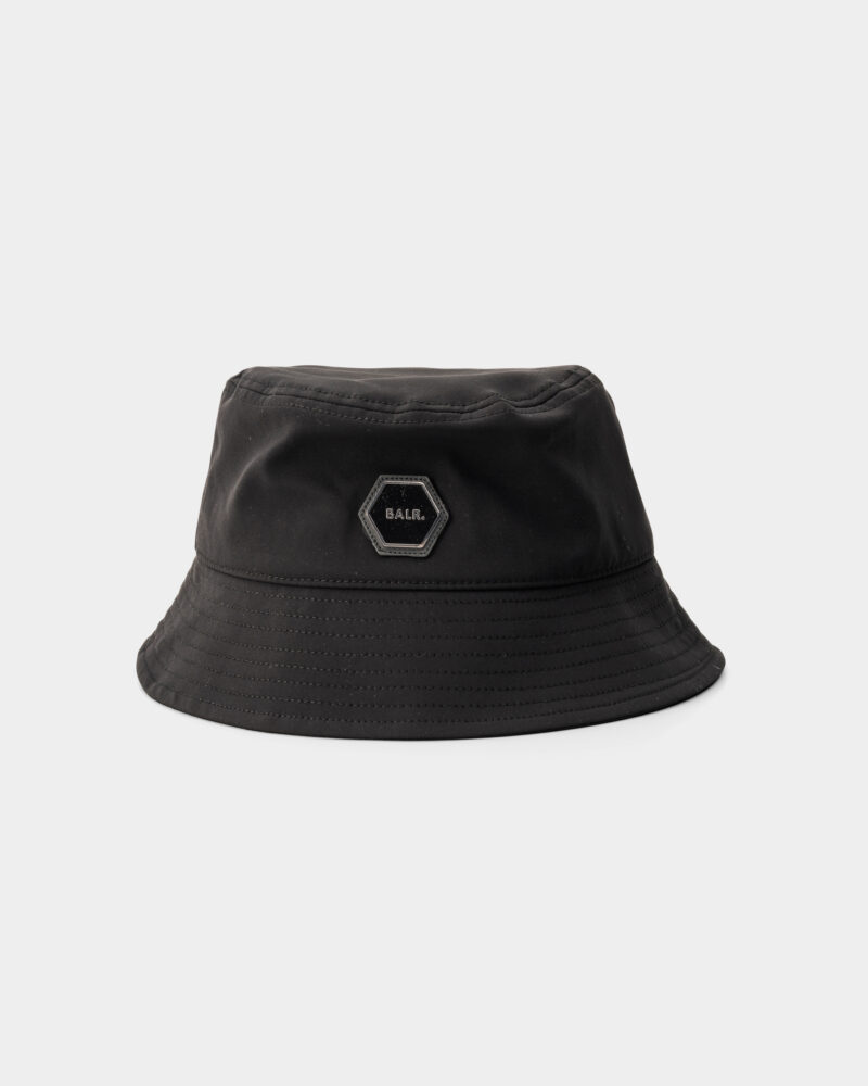 BALR Men's Hex Series Bucket Hat B6110.1088 Jet Black
