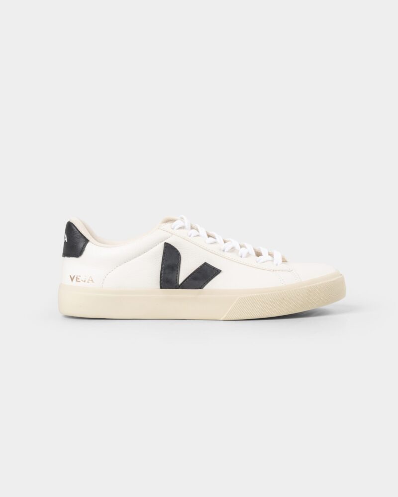 (Core) Veja Man Sneaker Campo Chrome Free Extra White Black CP0501537B