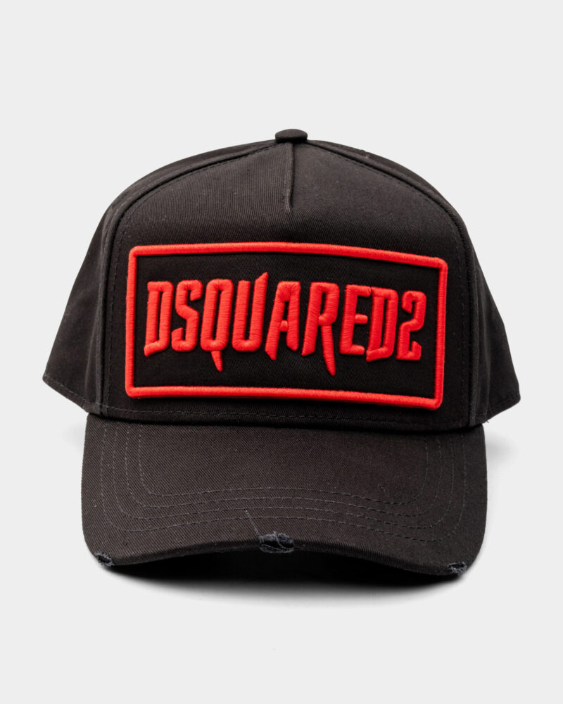 Dsquared2 Men's Horror Baseball Cap BCM0817 05C00001 2124