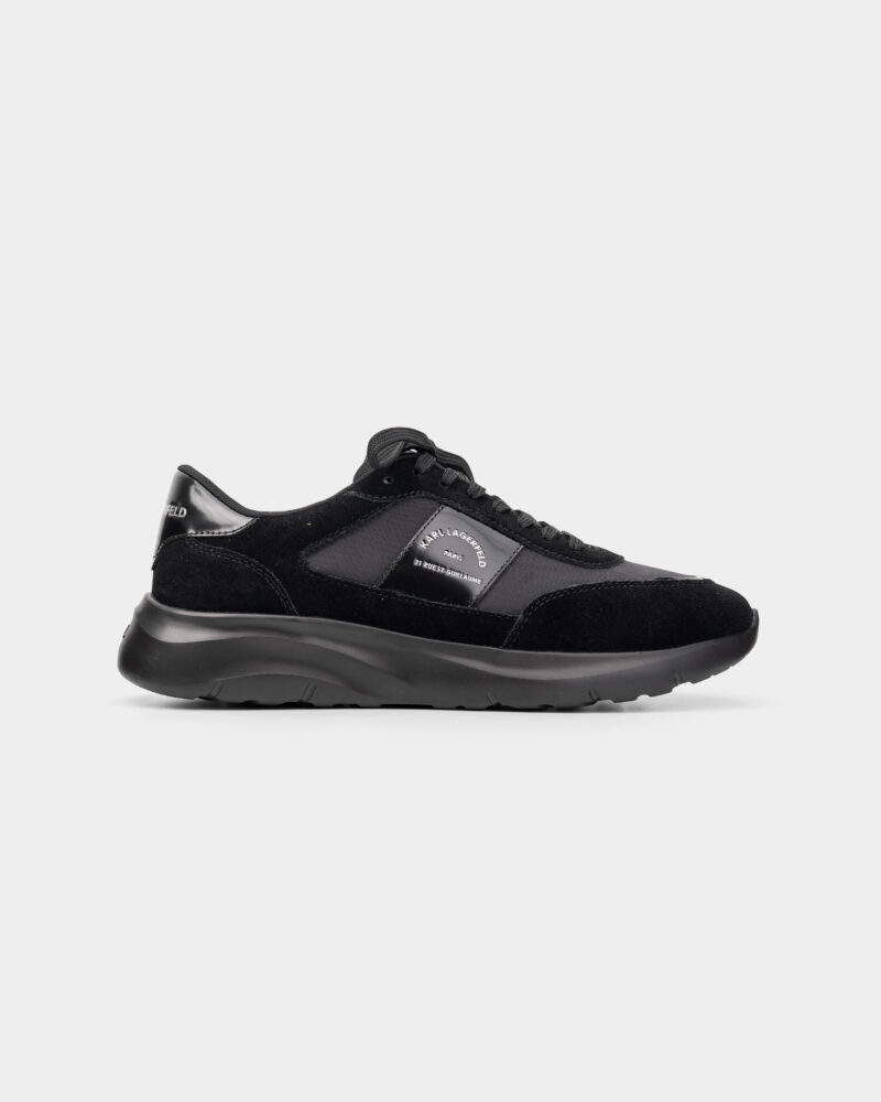 Karl Lagerfeld Men's Serger Maison Band Nbk Black Nubuck Mono KL53637 20X