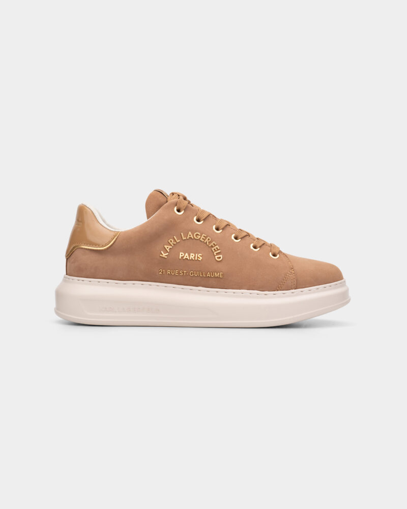 Karl Lagerfeld Men's Kapri Metal Maison Toffee Nubuck KL52537K 2T2