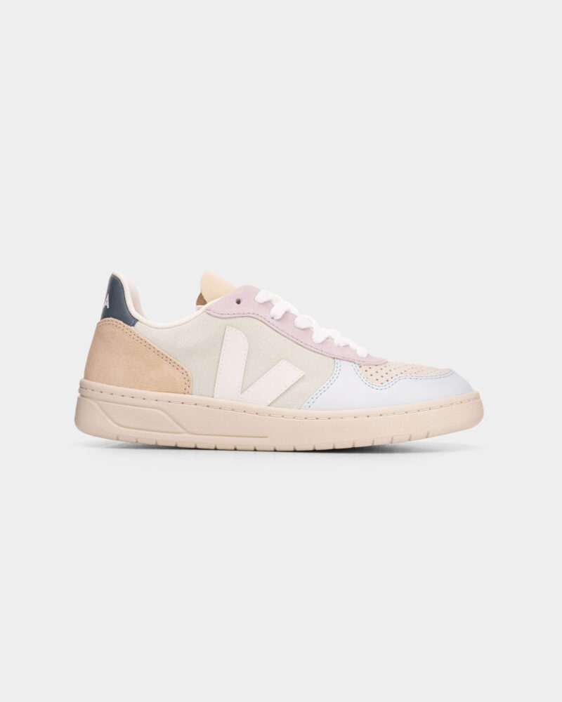 Veja Ladies V-10 Suede Sneaker VX0303119A  Jade White Multicolour