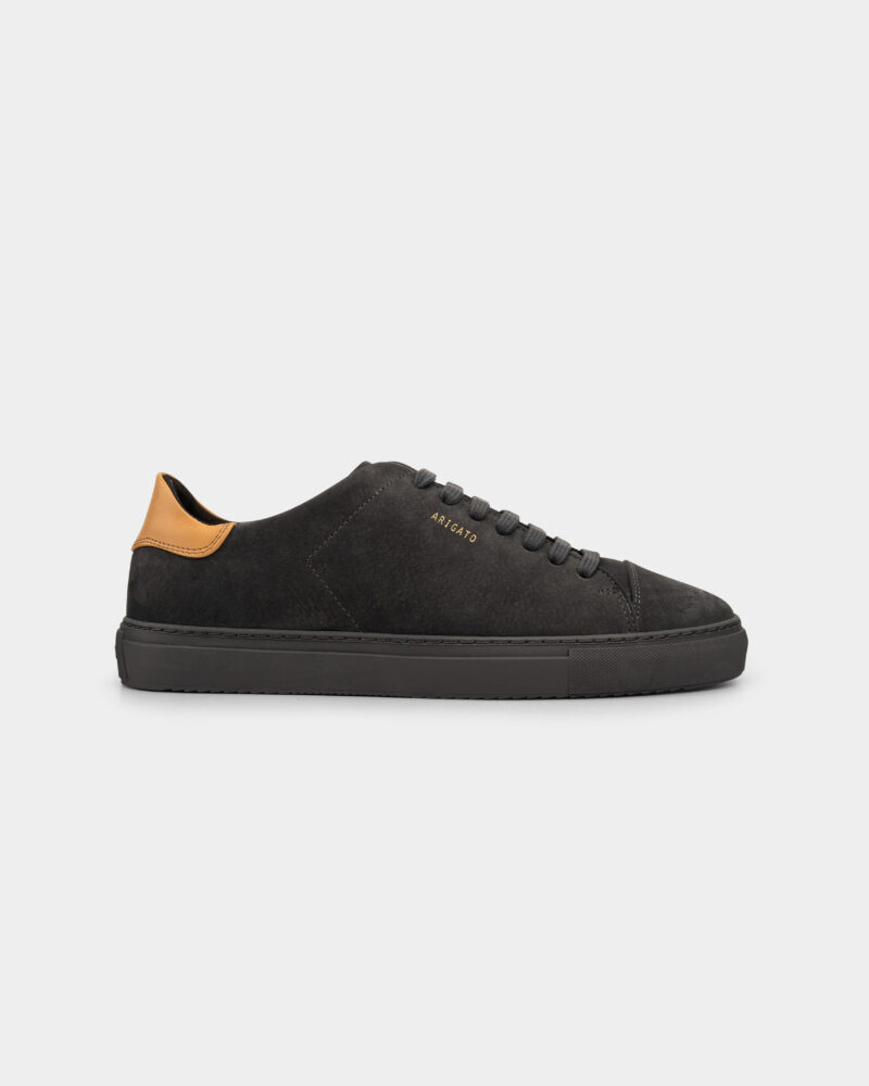 Axel Arigato Men's Clean 90 Cap Sneaker F2764001 Black/Tan