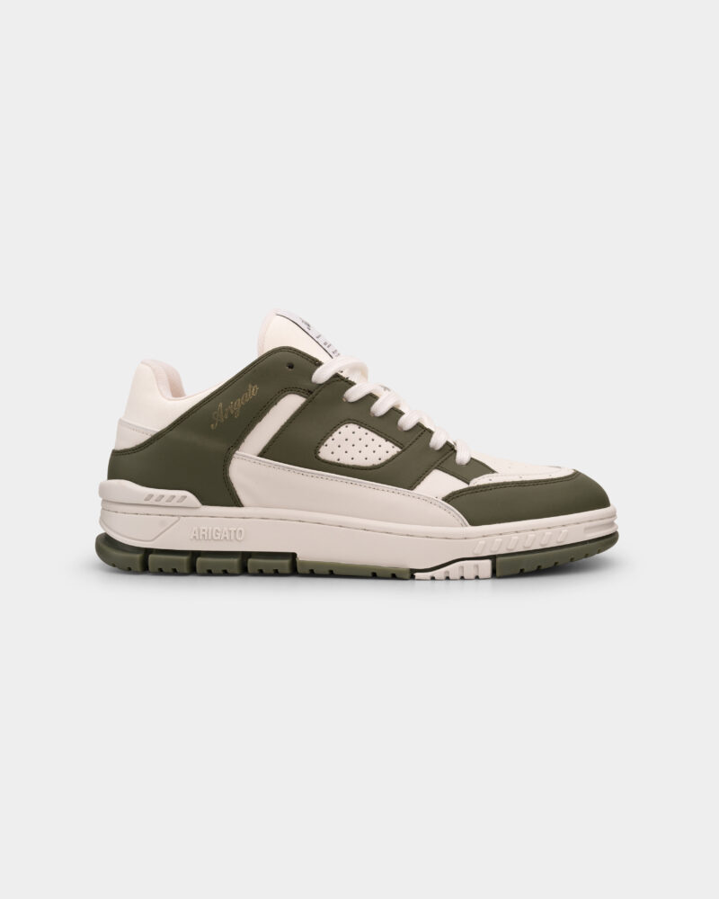 Axel Arigato Men's Area Lo Sneaker F2544001 White/Dark Green