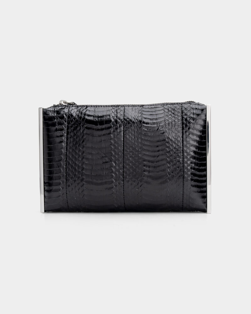 JR Ladies Evoki Real Leather Pochette RWP25034BO1E Black