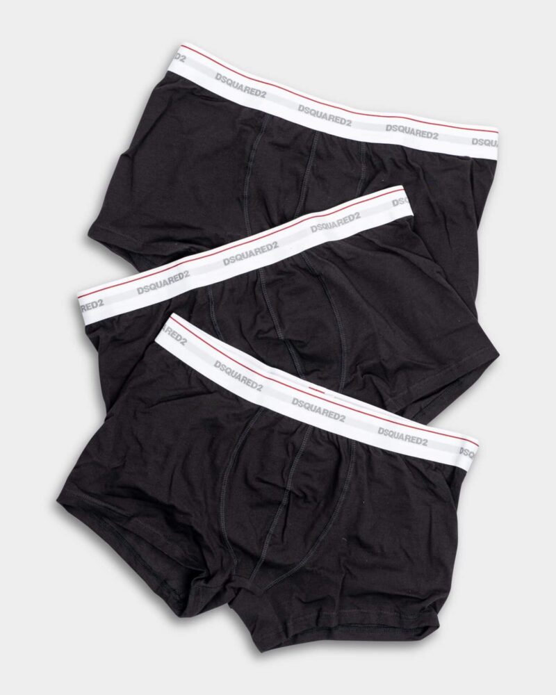 (Core) Dsquared2 Underwear - 3-Pack (Black & White)