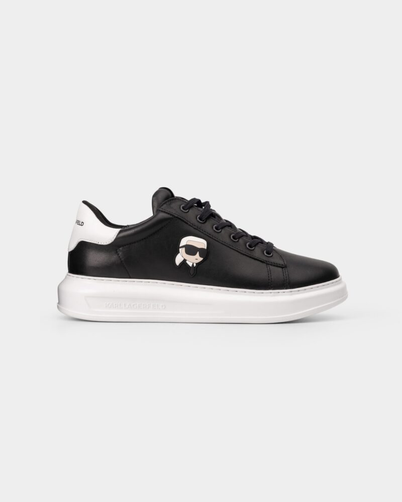 (Core) Karl Lagerfeld Men's Kapri NFT Lo Lace Sneaker Black Lthr KL52530N 000