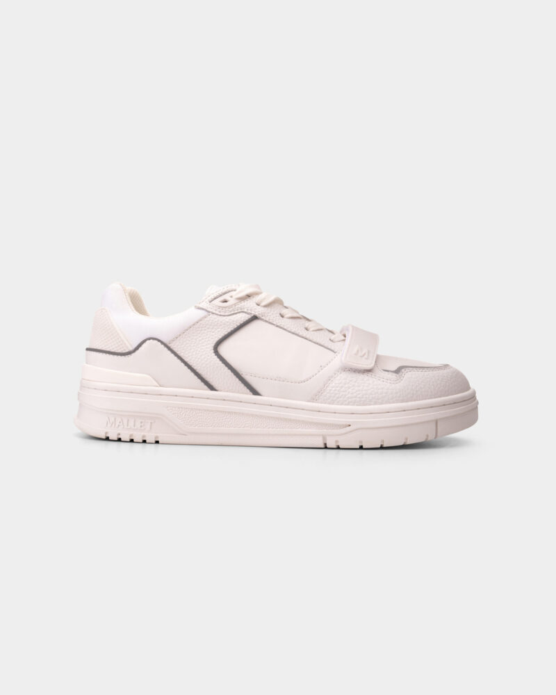 Mallet Men's Carlton Strap White Sneaker TE9025TPW