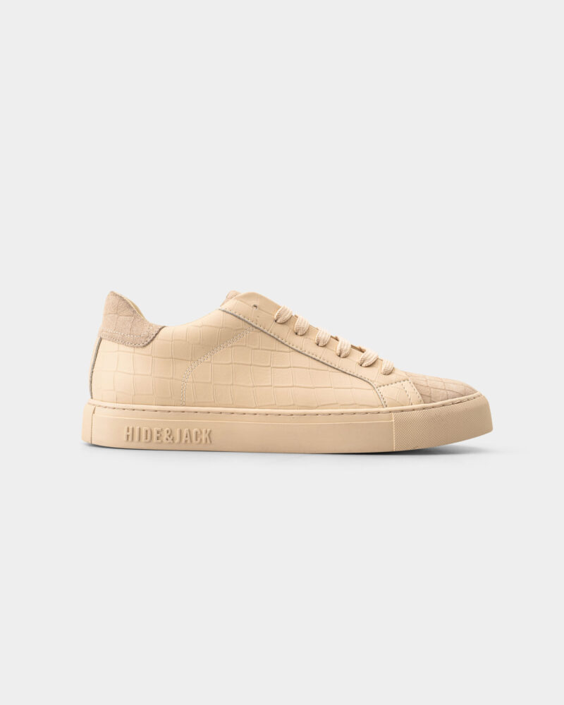 Hide & Jack Men's Low Top Sneaker Essence Double Sand Sand Sole EDOBL SNDSND