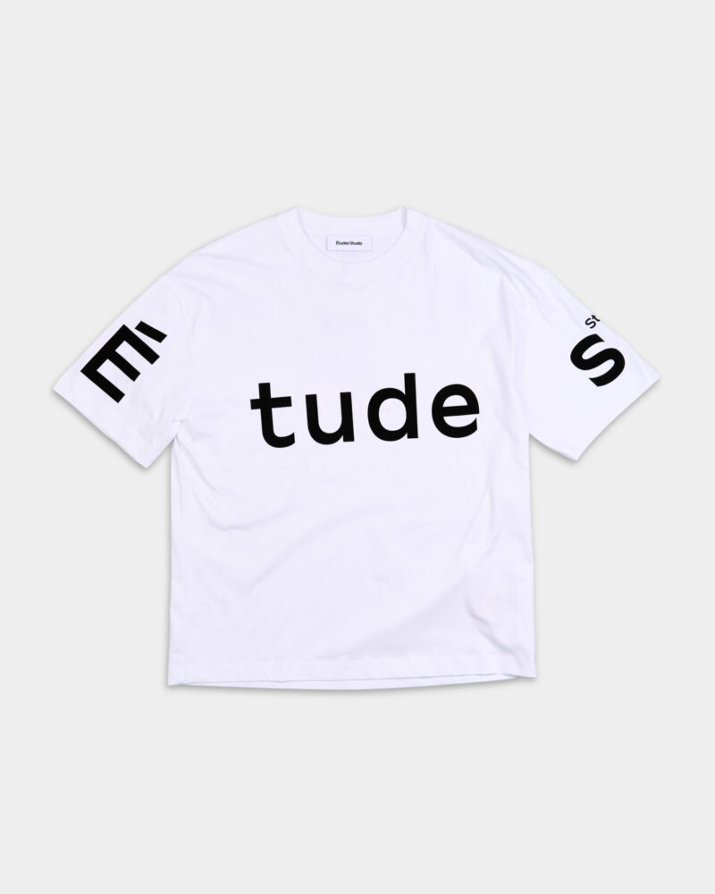 Etudes Men's Relax Big Etudes T Shirt White H24MMTSH135-00