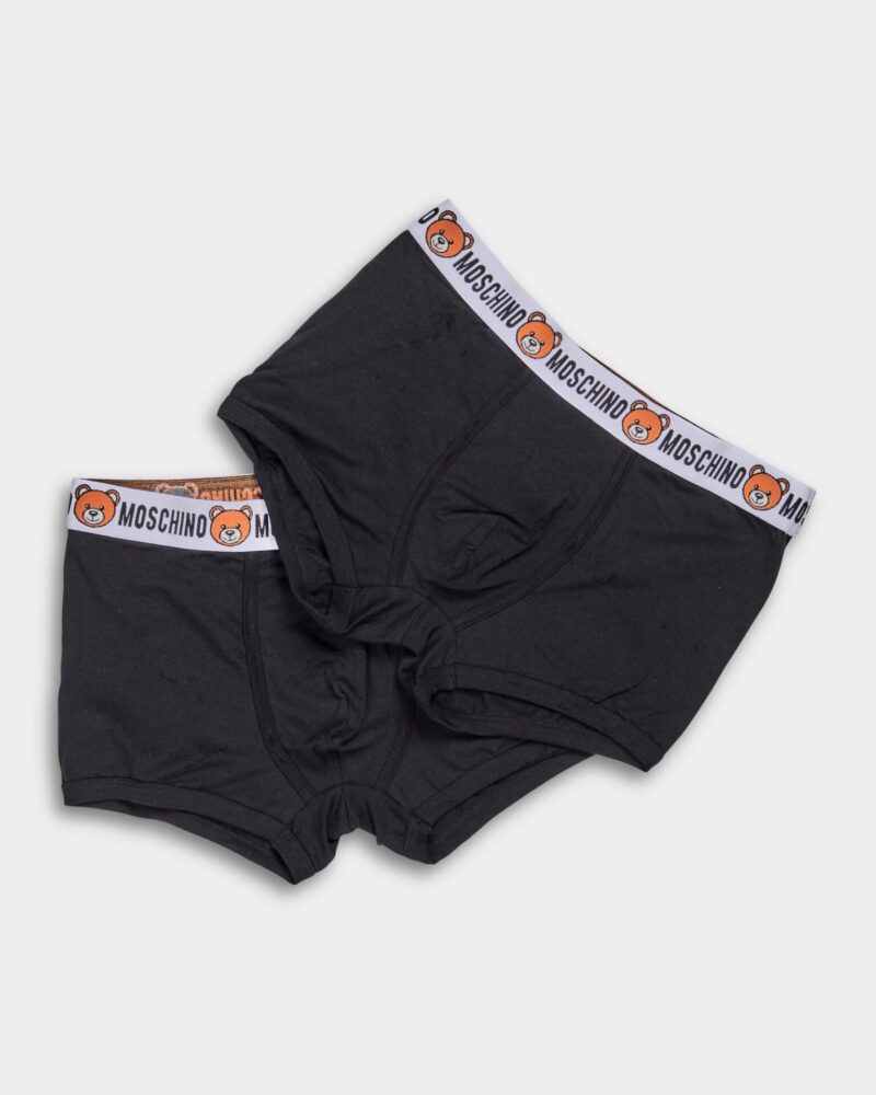 (Core) Moschino Mens Brief A1387 4402 0555 (Black)