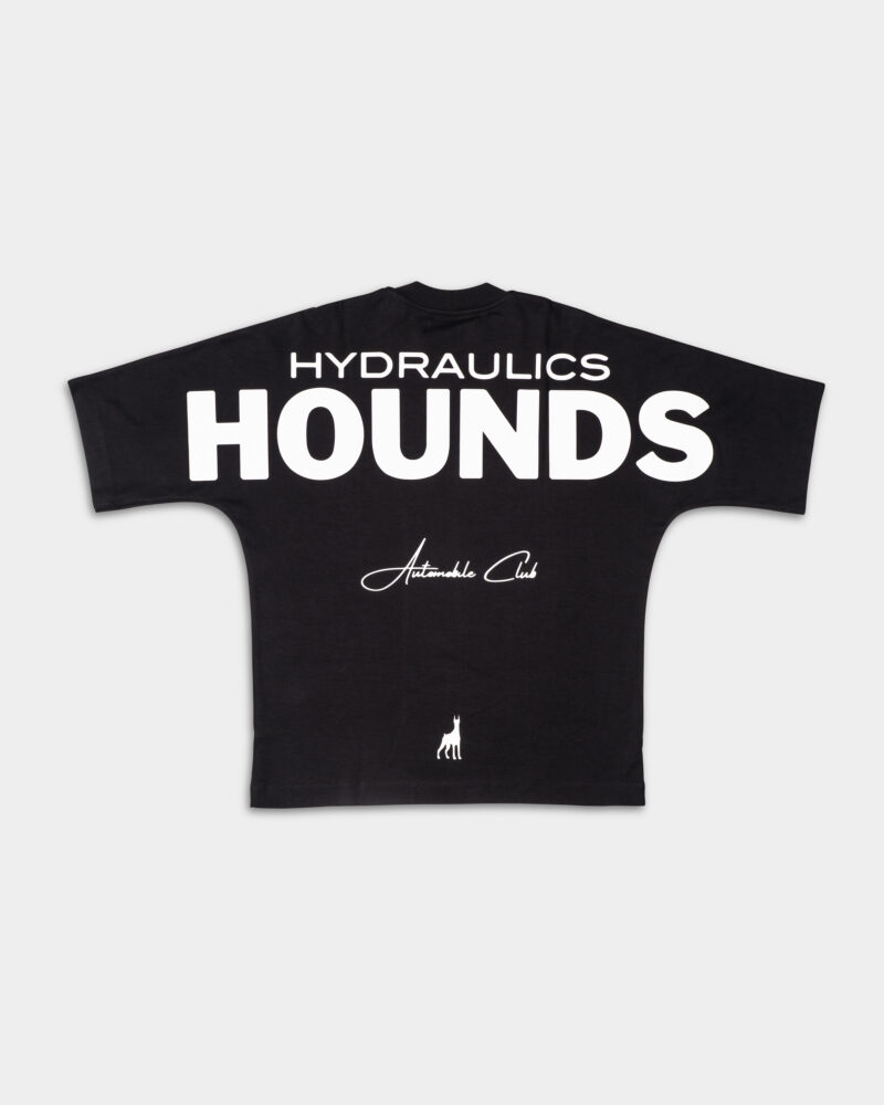 Hydraulics Hounds Super Oversized Tee Black