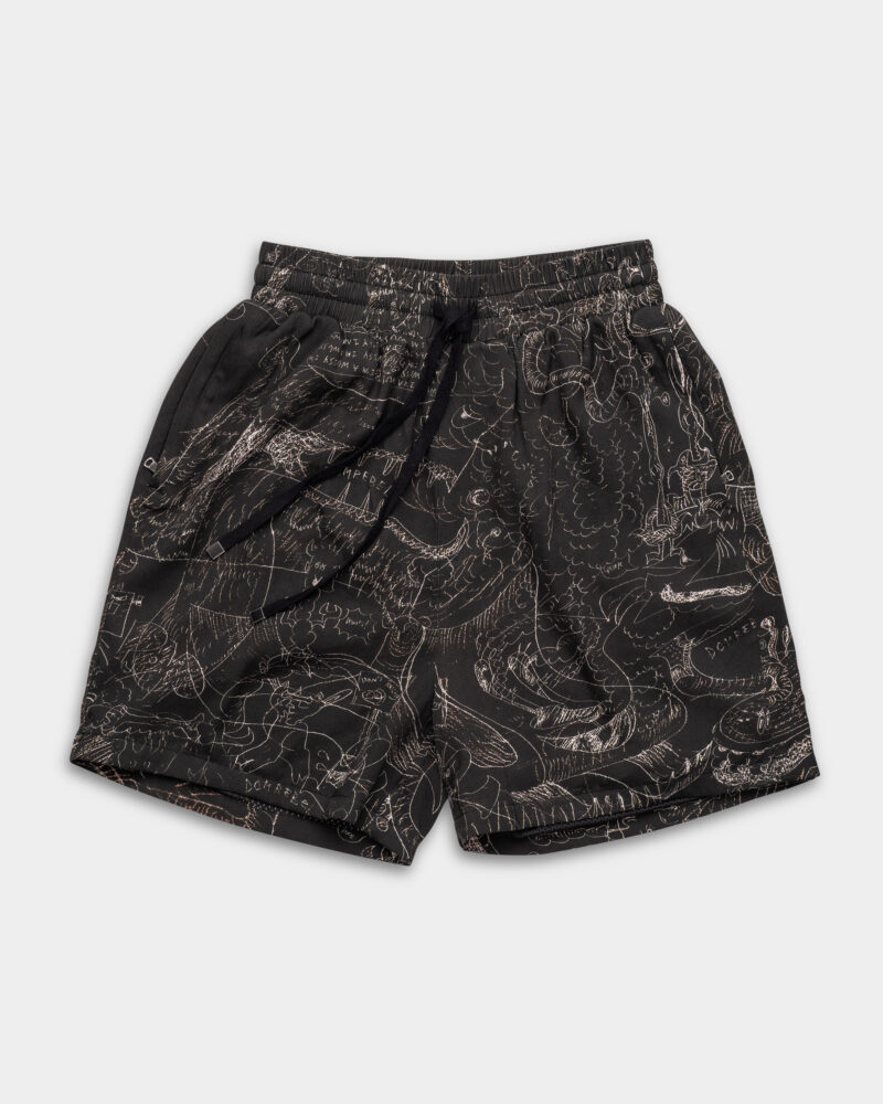 DOMREBEL Utopia Shorts Black
