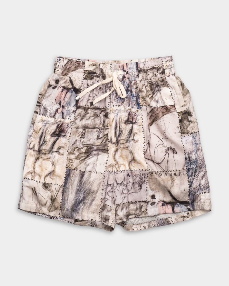 DOMREBEL Montage Shorts Beige
