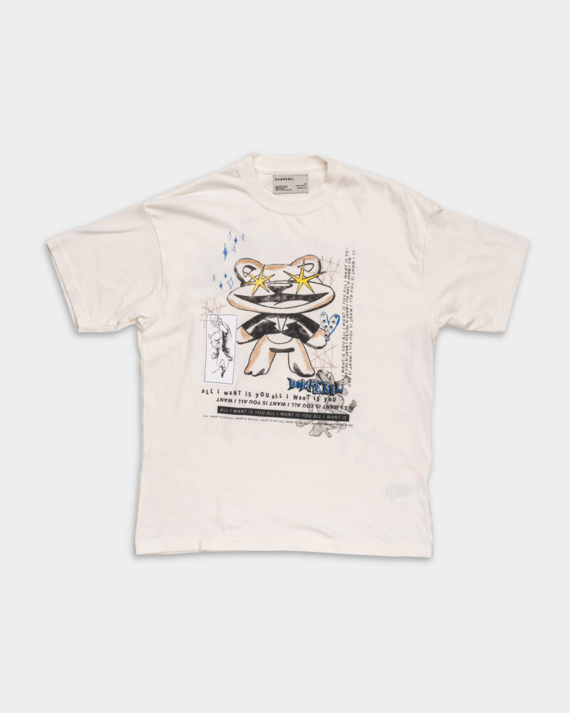 DOMREBEL Wanted T Shirt Crystals