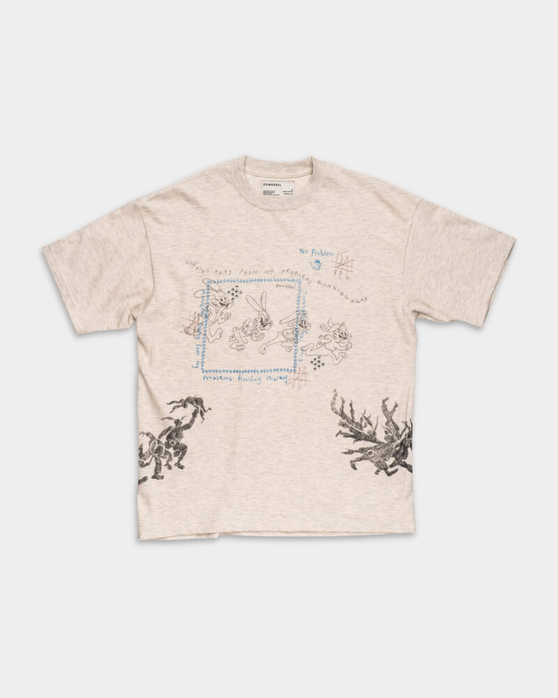 DOMREBEL Hops T Shirt Crystals
