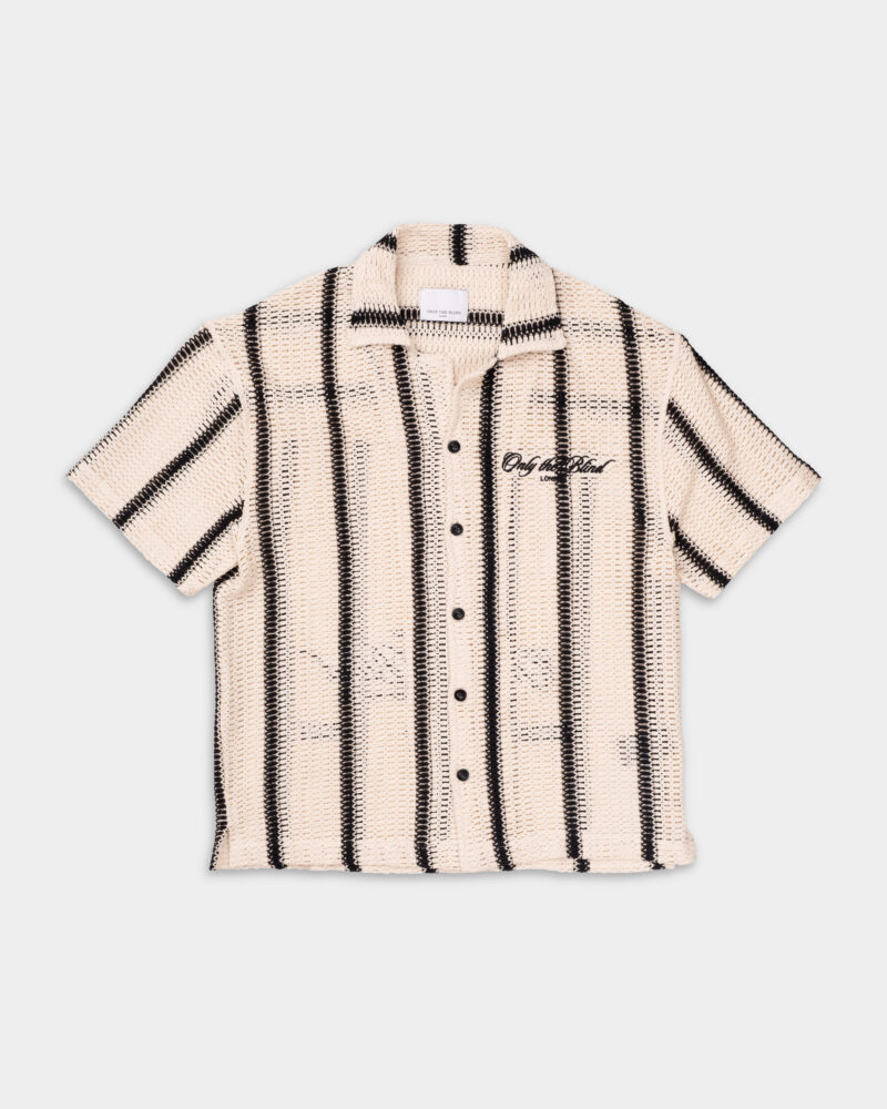 Only The Blind Desert Stripe Shirt Beige OTB-SH1520