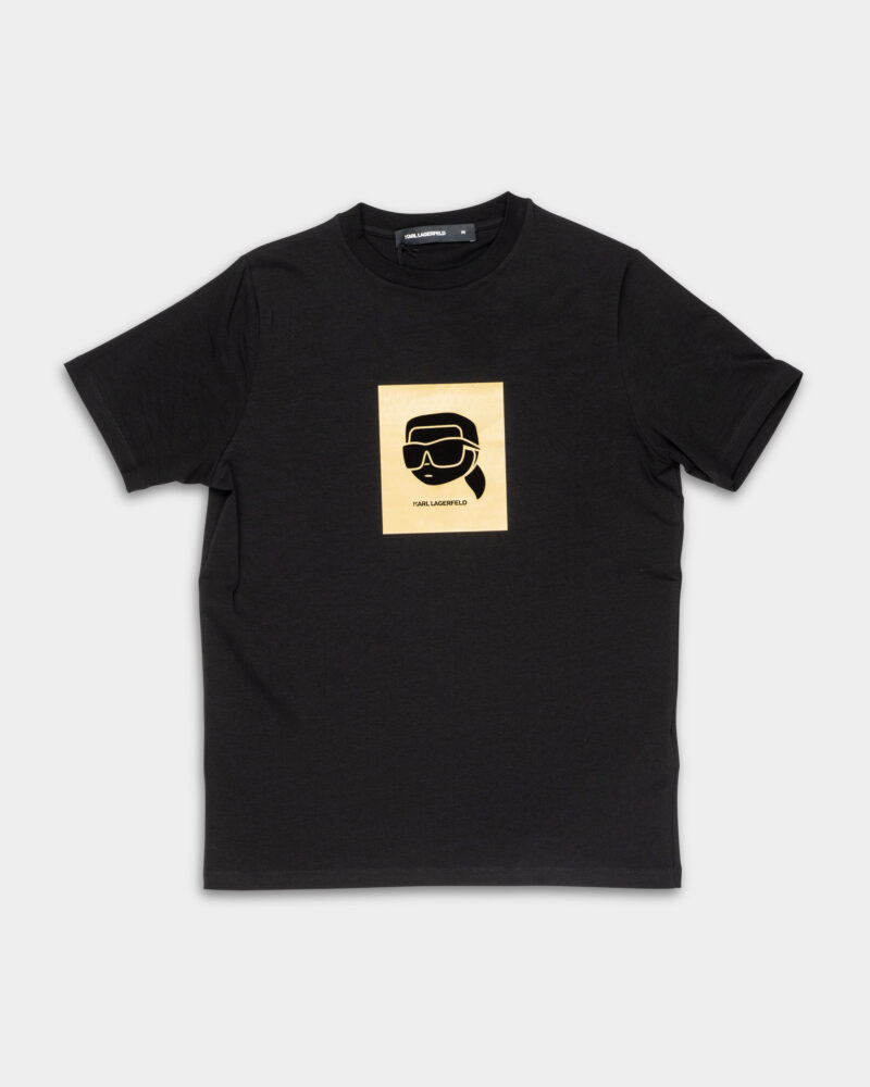 Karl Lagerfeld Men's Crewneck T Shirt 75546055123 Black