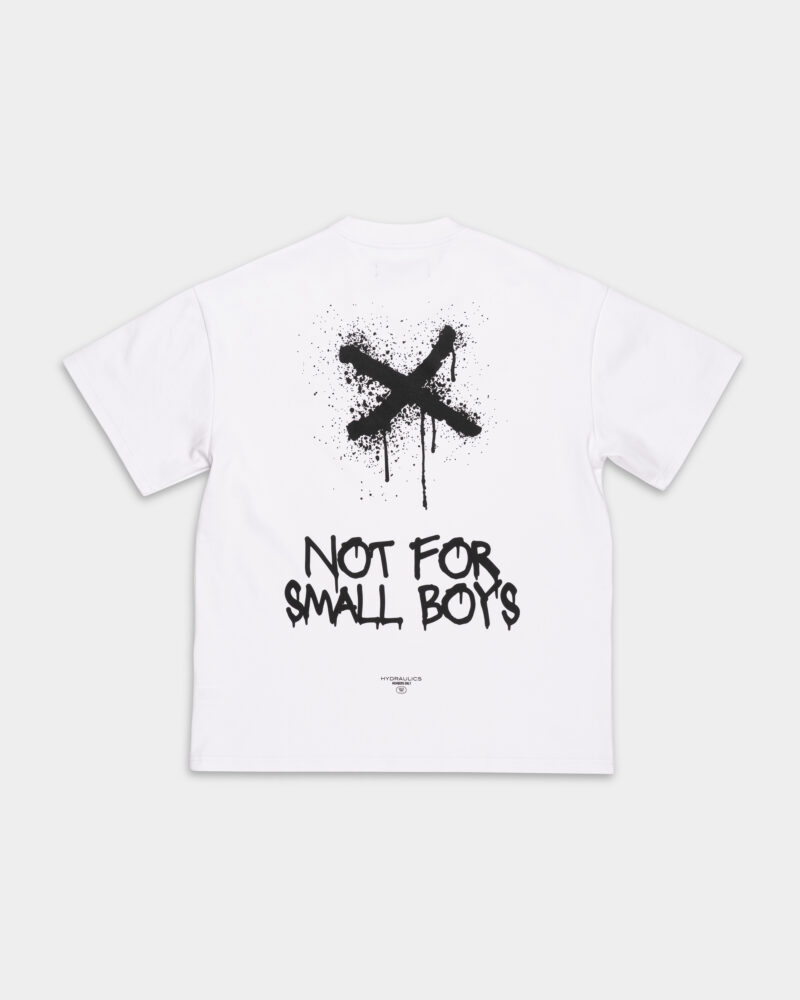 Hydraulics oversized not for Small Boys V2 tee white AW25OSFIT NFSB White