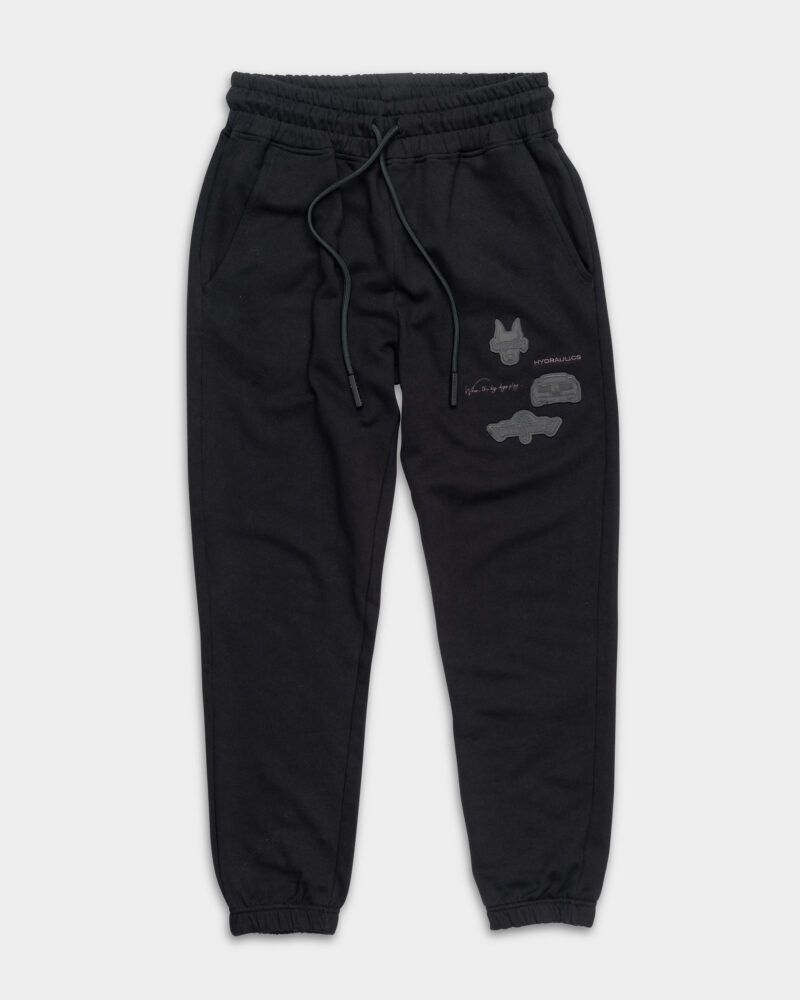 Hydraulics Hounds Multi Badge Sweatpants Black