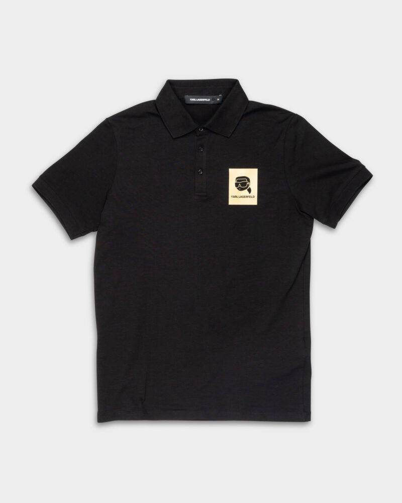 Karl Lagerfeld Men's Polo Black 74546055123 Black