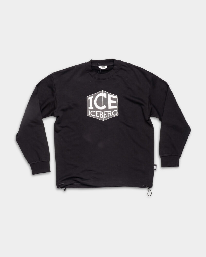 Iceberg Men's Sweatshirt Black S1ME0116341 9000