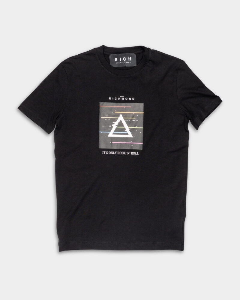 JR Men's Geokal T Shirt HMP25025TSOF Black