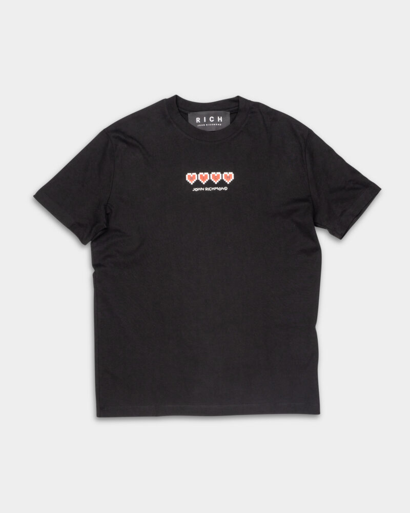 JR Men's Grayt T Shirt HMP25002TSSW Black
