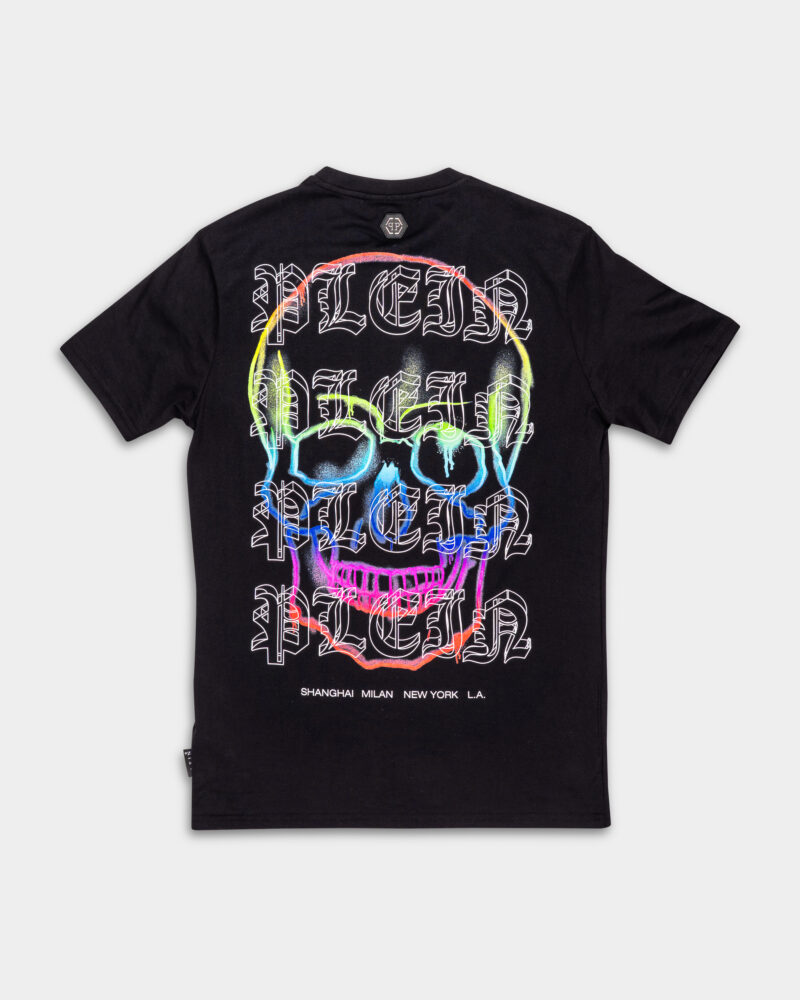 Philipp Plein Men's Wire Frame SS Round Neck T Shirt MTK7056 PJY002N 0221