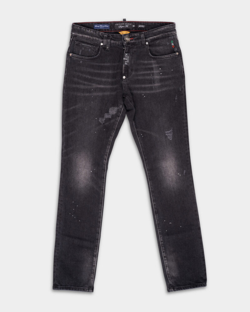Philipp Plein Men's Super Fit Denim Trousers MDT3961 PDE004N 12GD