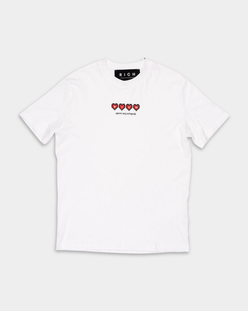 JR Men's Grayt T Shirt HMP25002TSSW White
