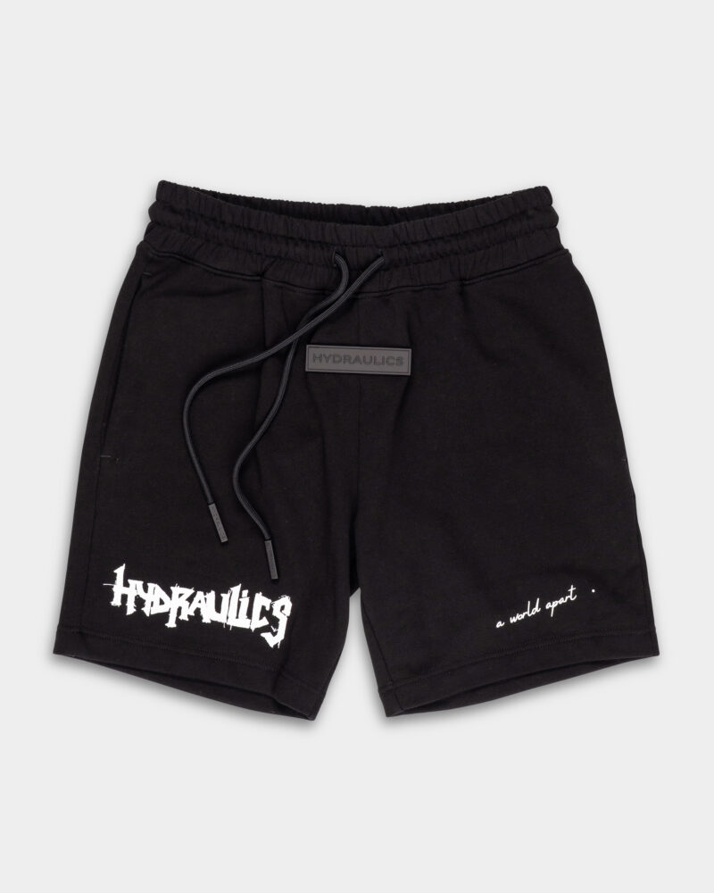 Hydraulics A World Apart Rubber Badge Shorts Black