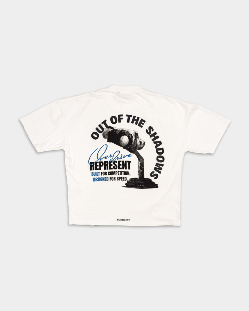 Represent Men's Out Of The Shadows T Shirt MLM41058-72 Flat White