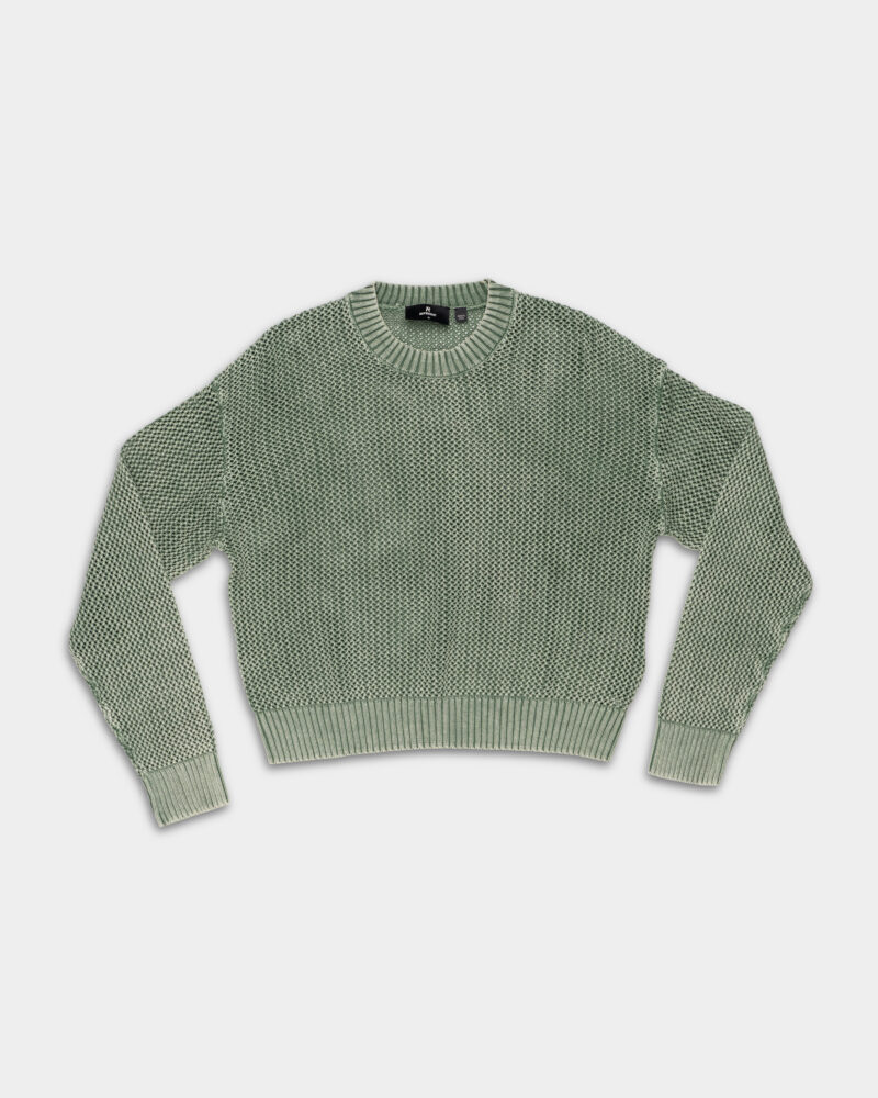Represent Men's Open Gauge Knit Sweater MLM3821-39 Forest Green